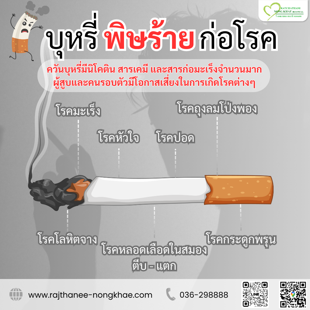 บุหรี่พิษร้ายก่อโรค