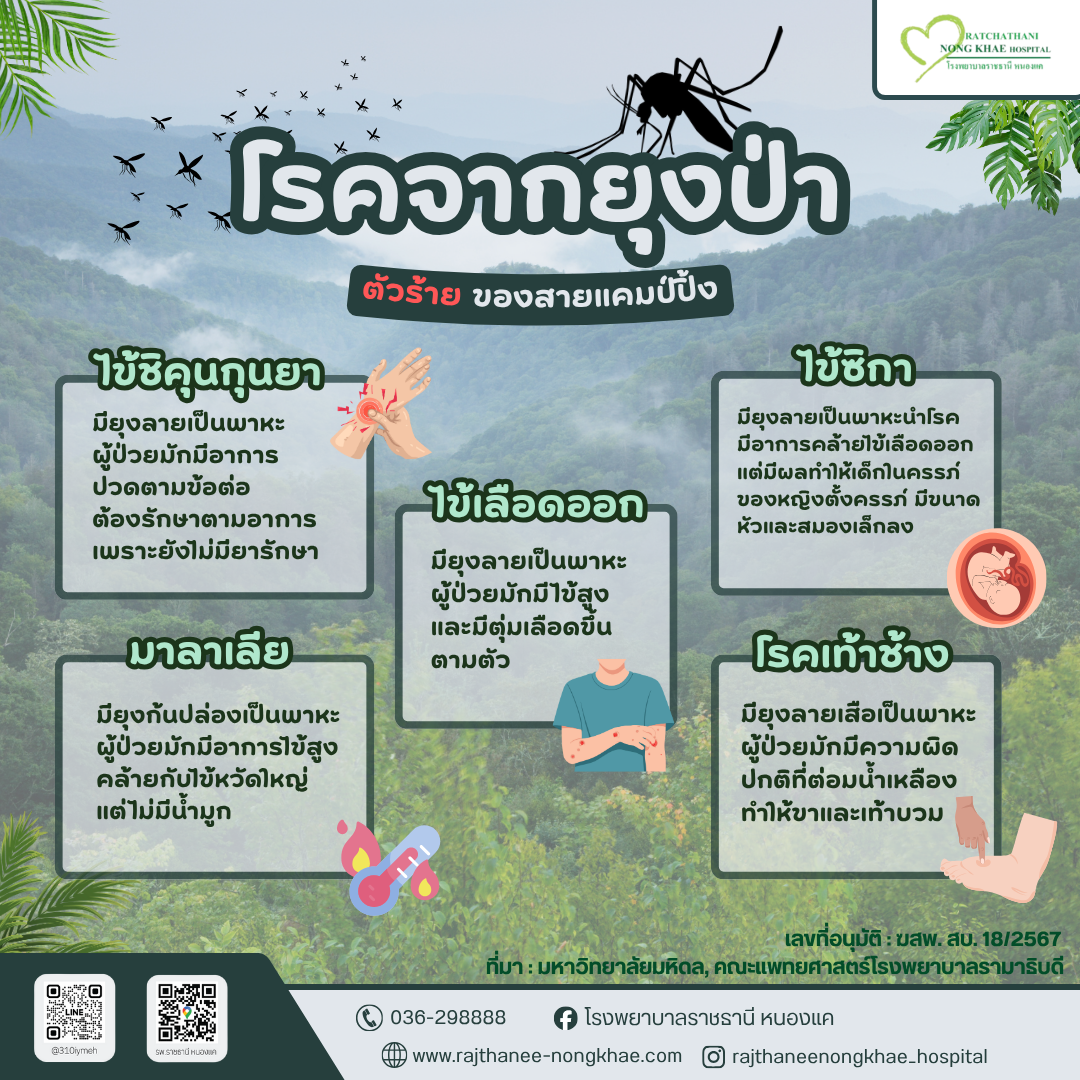 โรคจากยุงป่า